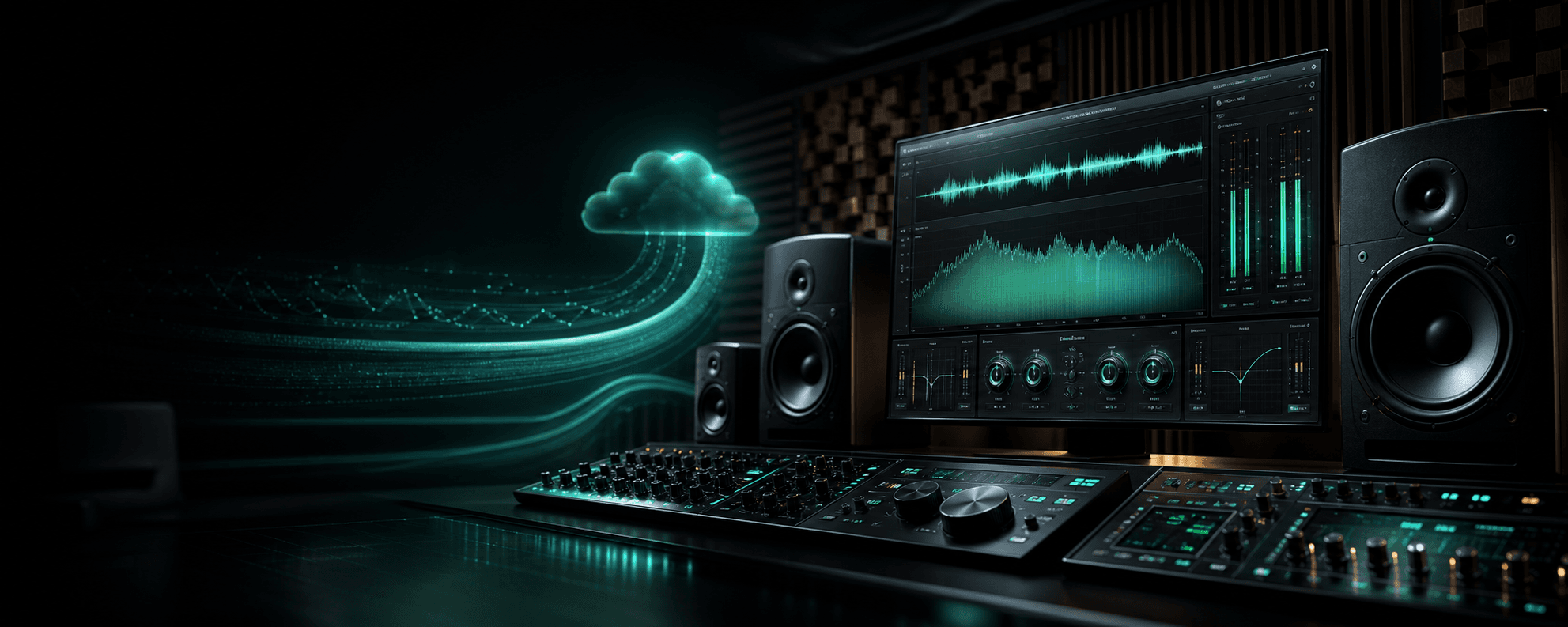 Chosen Masters AI mastering cloud interface