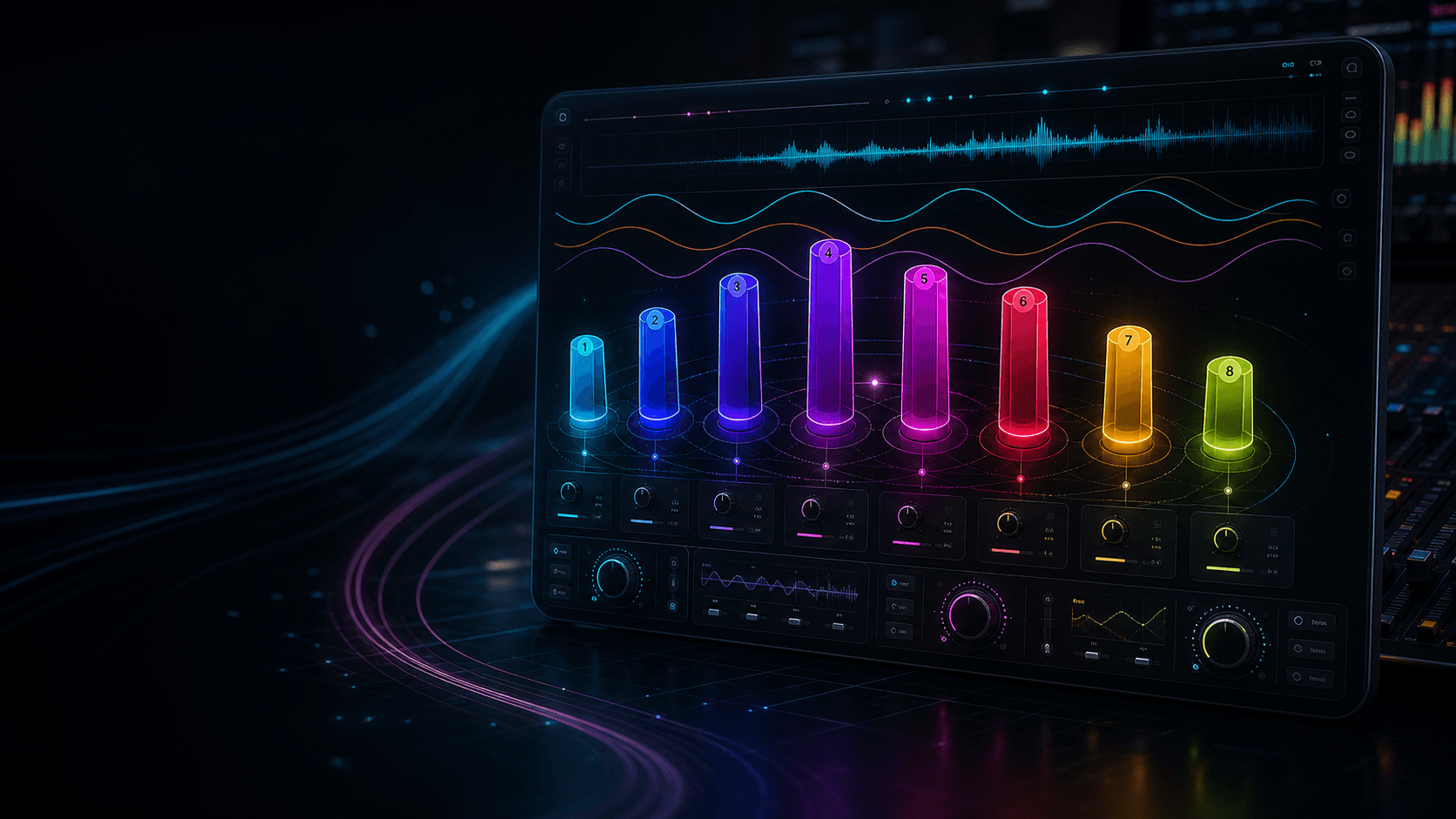 Chosen Delay multi-tap stereo delay plugin product visual