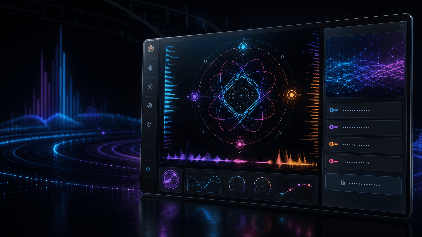 The Chosen Video audio-reactive geometric visualizer plugin product visual